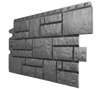 Фасадные панели (цокольный сайдинг) , Burg (камень), Металлик от производителя  Docke по цене 577 р