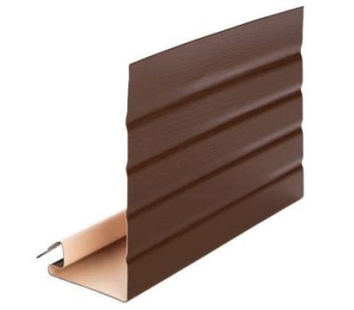 Околооконная планка Элит широкая, коричневая от производителя  Grand Line по цене 1 224 р