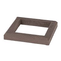 Рамка ДПК для столба 100x100 Венге Рамка ДПК для столба 100x100 Венге