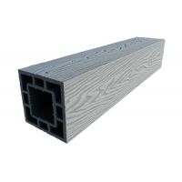 Столб опорный ДПК 125×125 Серый Столб опорный ДПК 125×125 Серый