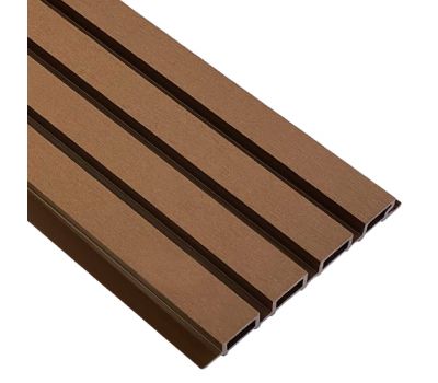 Реечная Фасадная панель Wood-X 219х26 (Шлифованная) Коричневый от производителя  EasyDecking по цене 837 р