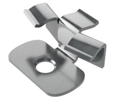 Кляймер металл для алюминиевой лаги от производителя  Holzhof по цене 24 р