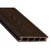 Террасная доска ДПК (Middle) Esthetic Wood шовная с 3D тиснением Тёмно-коричневый от производителя  Holzhof по цене 588 р