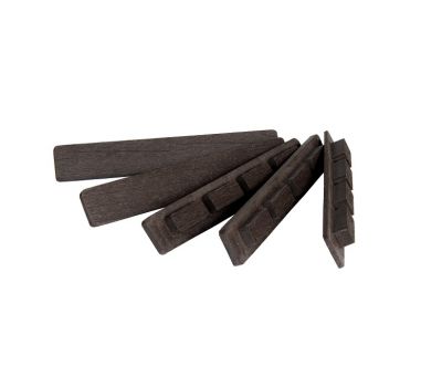 Заглушка из ДПК для террасной доски Тёмно-коричневый от производителя  Polivan Group по цене 328 р
