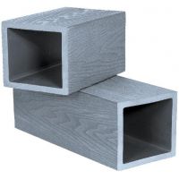 Столб 3D фактура дерева Серый Столб 3D фактура дерева Серый