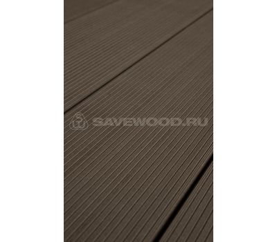 Террасная доска SW Salix Темно-коричневый от производителя  Savewood по цене 554 р