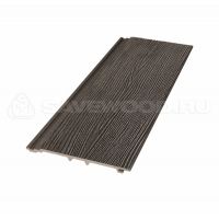 Cайдинг из ДПК SW Cedrus (R) радиальный распил Темно-коричневый