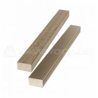 Брус лавочный ДПК полнотелый Тик Брус лавочный ДПК полнотелый Тик