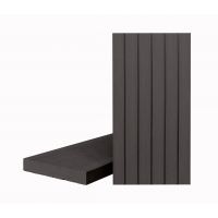 Террасная доска КЛАССИК полнотелая без паза Черное дерево (Под заказ)