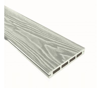 Террасная доска Смарт 3D Пустотелая с пазом Дуб беленый от производителя Terrapol по цене 778 р Террасная доска Смарт 3D Пустотелая с пазом Дуб беленый от производителя Terrapol по цене 778 р