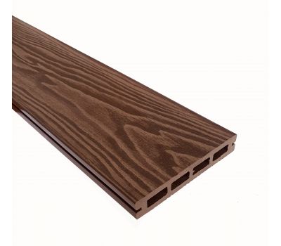 Террасная доска Смарт 3D Пустотелая с пазом Орех Милано от производителя Terrapol по цене 778 р Террасная доска Смарт 3D Пустотелая с пазом Орех Милано от производителя Terrapol по цене 778 р