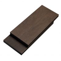 Террасная доска из ДПК Multicolor Венге Полнотелая 140мм Террасная доска из ДПК Multicolor Венге Полнотелая 140мм