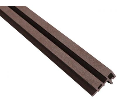 Угловой элемент ДПК для панели шлифованный Морённый Дуб от производителя  OutDoor по цене 504 р