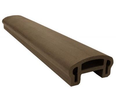 Перила верхнее фигурное 100х50 Select Кофе от производителя  Woodvex по цене 995 р