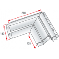 Угловой элемент наличника Модерн Угловой элемент наличника Модерн