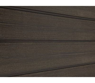 Фасадная доска ДПК SORBUS Темно-Коричневая Радиальная от производителя  Savewood по цене 468 р