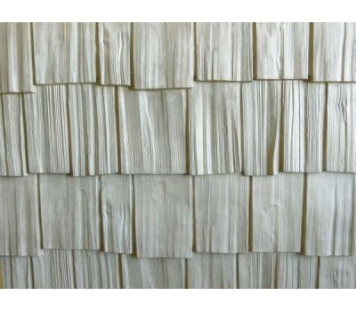 Цокольный сайдинг Hand-Split Shake (Щепа) WEATHERED WHITE (Выцветшее дерево) от производителя  Nailite по цене 900 р