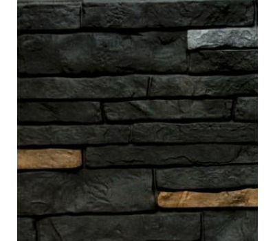 Цокольный сайдинг Stacked-Stone Premium (Природный камень Премиум) Shadow Ridge (Антрацит) от производителя  Nailite по цене 2 220 р