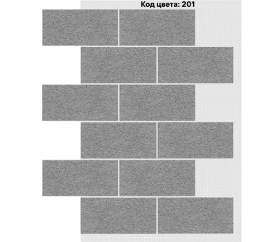 Фасадная система Блок 400х190 мм (Однотонный на армирующей сетке) Код цвета: 201 от производителя  АМК по цене 916 р
