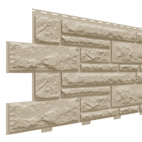 Фасадные панели под камень Доломит Сандал Фасадные панели под камень Доломит Сандал