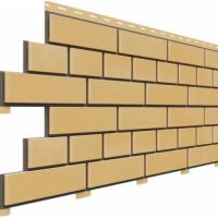 Цокольный сайдинг коллекция Кирпич - Желтый Цокольный сайдинг коллекция Кирпич - Желтый