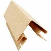 Угол к Фасадным Термопанелям Наружный 20 мм Светло-Желтый Угол к Фасадным Термопанелям Наружный 20 мм Светло-Желтый