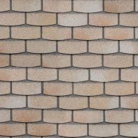 Плитка Фасадная битумная, HAUBERK камень Травертин (2.2 кв. м) Плитка Фасадная битумная, HAUBERK камень Травертин (2.2 кв. м)