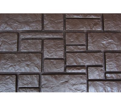 Фасадные панели Дворцовый камень Коричневый от производителя  Aelit по цене 384 р