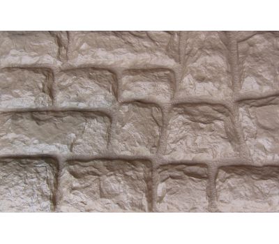 Фасадные панели Камень крупный Бежевый от производителя  Aelit по цене 384 р