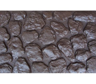 Фасадные панели Камень мелкий Коричневый от производителя  Aelit по цене 384 р
