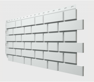 Фасадные панели Flemish (гладкий кирпич) Белый от производителя  Docke по цене 499 р