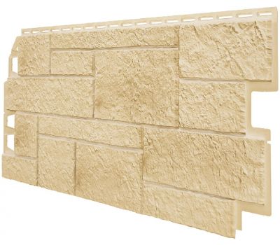 Фасадные панели (Цокольный Сайдинг) VOX Sandstone Кремовый от производителя  Vox по цене 690 р