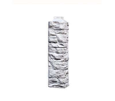 Угол наружный коллекция Скала Мелованный белый от производителя  Fineber по цене 600 р