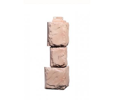 Угол наружный коллекция Камень крупный Терракотовый от производителя  Fineber по цене 540 р