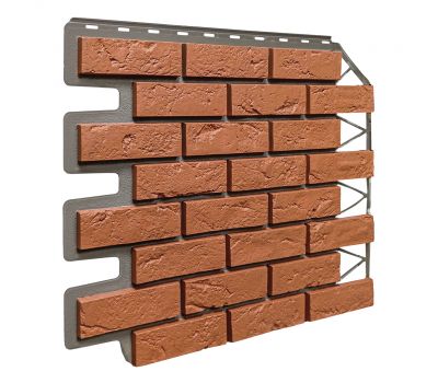 Фасадные панели Кирпич Баварский - Терракотовый от производителя Fineber по цене 491 р Фасадные панели Кирпич Баварский - Терракотовый от производителя Fineber по цене 491 р