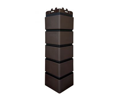 Угол Премиум клинкерный кирпич Шоколадный (шов RAL 9005) от производителя  Grand Line по цене 594 р