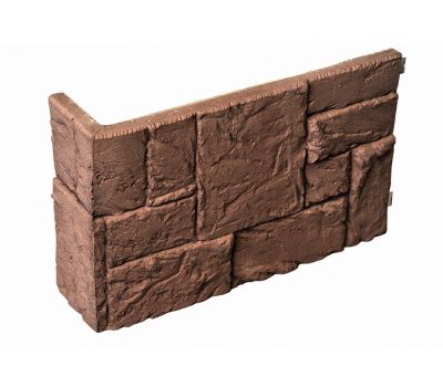 Угловой  элемент «Каменная мозайка» от производителя  «Кирисс Фасад» по цене 336 р
