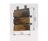 Наличник Обрамление высотой 3 кирпича Конаковский кирпич