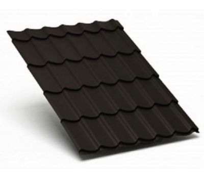Металлочерепица Valori полиэстер 0,5 сталь RR 32 Тёмно-коричневый от производителя МеталлПрофиль по цене 870 р Металлочерепица Valori полиэстер 0,5 сталь RR 32 Тёмно-коричневый от производителя МеталлПрофиль по цене 870 р