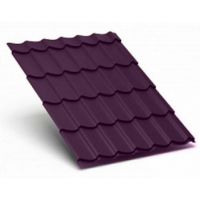 Металлочерепица Valori полиэстер 0,5 сталь RR 779 Баклажан Металлочерепица Valori полиэстер 0,5 сталь RR 779 Баклажан