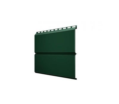 Металлический сайдинг ЭкоБрус 0,5 GreenCoat Pural Matt RR 11 темно-зеленый (RAL 6020 хромовая зелень) от производителя  Grand Line по цене 1 442 р
