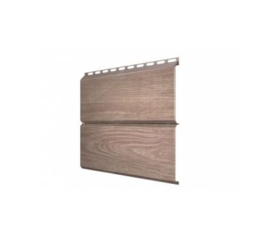 Металлический сайдинг ЭкоБрус 0,45 Print Twincolor White Wood от производителя  Grand Line по цене 1 380 р