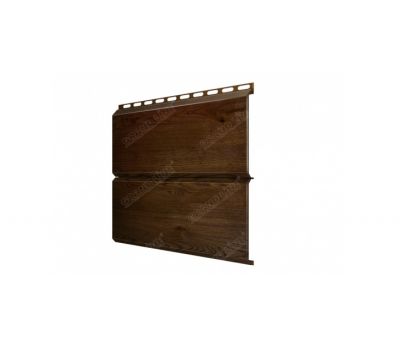 Металлический сайдинг ЭкоБрус 0,45 Print-Double Antique Wood от производителя  Grand Line по цене 1 135 р