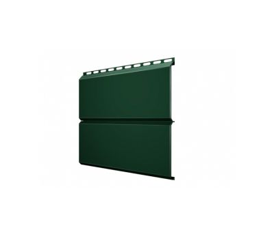 Металлический сайдинг ЭкоБрус 0,5 Quarzit RAL 6020 Хромовая зелень от производителя  Grand Line по цене 1 417 р