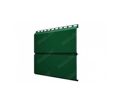 Металлический сайдинг ЭкоБрус 0,45 PE RAL 6005 Зеленый мох от производителя  Grand Line по цене 885 р