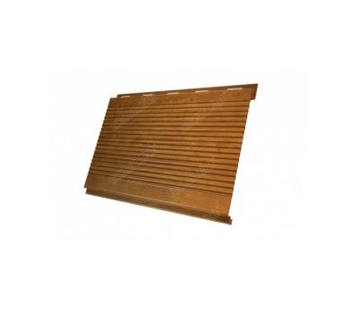 Металлический сайдинг Вертикаль (gofr) 0,45 Print Twincolor Golden Wood от производителя  Grand Line по цене 1 262 р