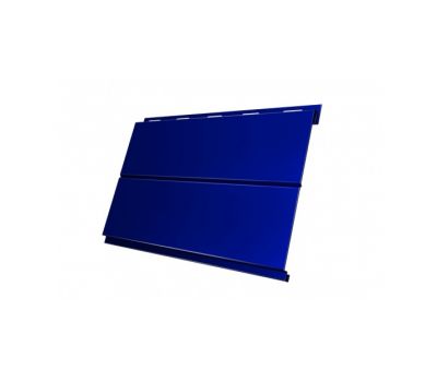 Металлический сайдинг Вертикаль (line) 0,45 PE RAL 5002 Ультрамариново-синий от производителя  Grand Line по цене 921 р