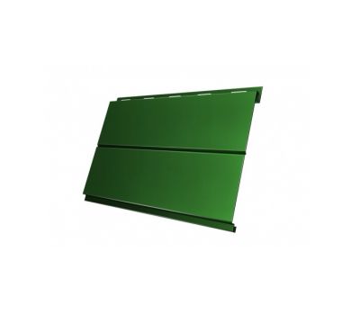 Металлический сайдинг Вертикаль (line) 0,45 PE RAL 6002 Лиственно-зеленый от производителя  Grand Line по цене 921 р