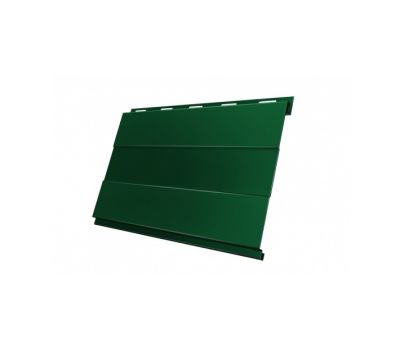 Металлический сайдинг Вертикаль (prof) 0,5 Satin RAL 6005 Зеленый мох от производителя  Grand Line по цене 1 036 р