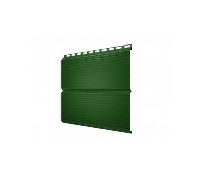 Металлический сайдинг ЭкоБрус Gofr 0,45 PE RAL 6002 Лиственно-зеленый от производителя  Grand Line по цене 524 р